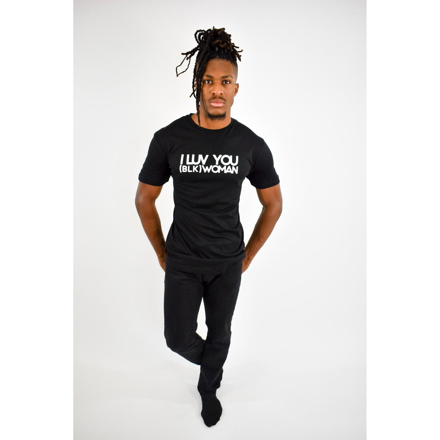 I LUV YOU (BLK) WOMAN Tee