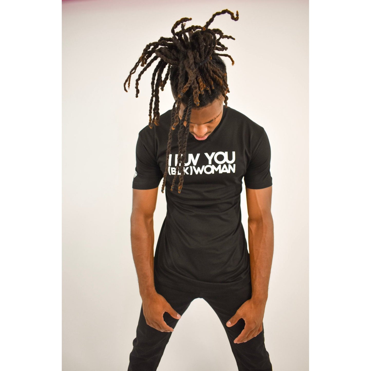 I LUV YOU (BLK) WOMAN Tee
