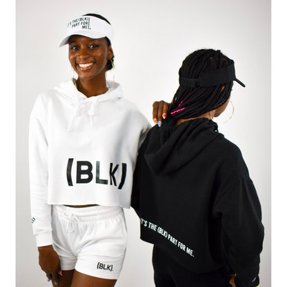 IT’S THE (BLK) PART FOR ME Crop Hoodie