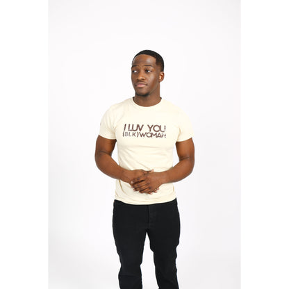 I LUV YOU (BLK) WOMAN Tee