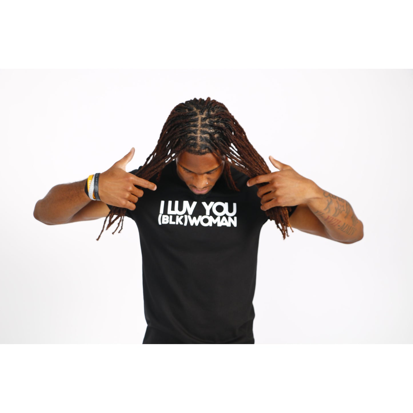 I LUV YOU (BLK) WOMAN Tee