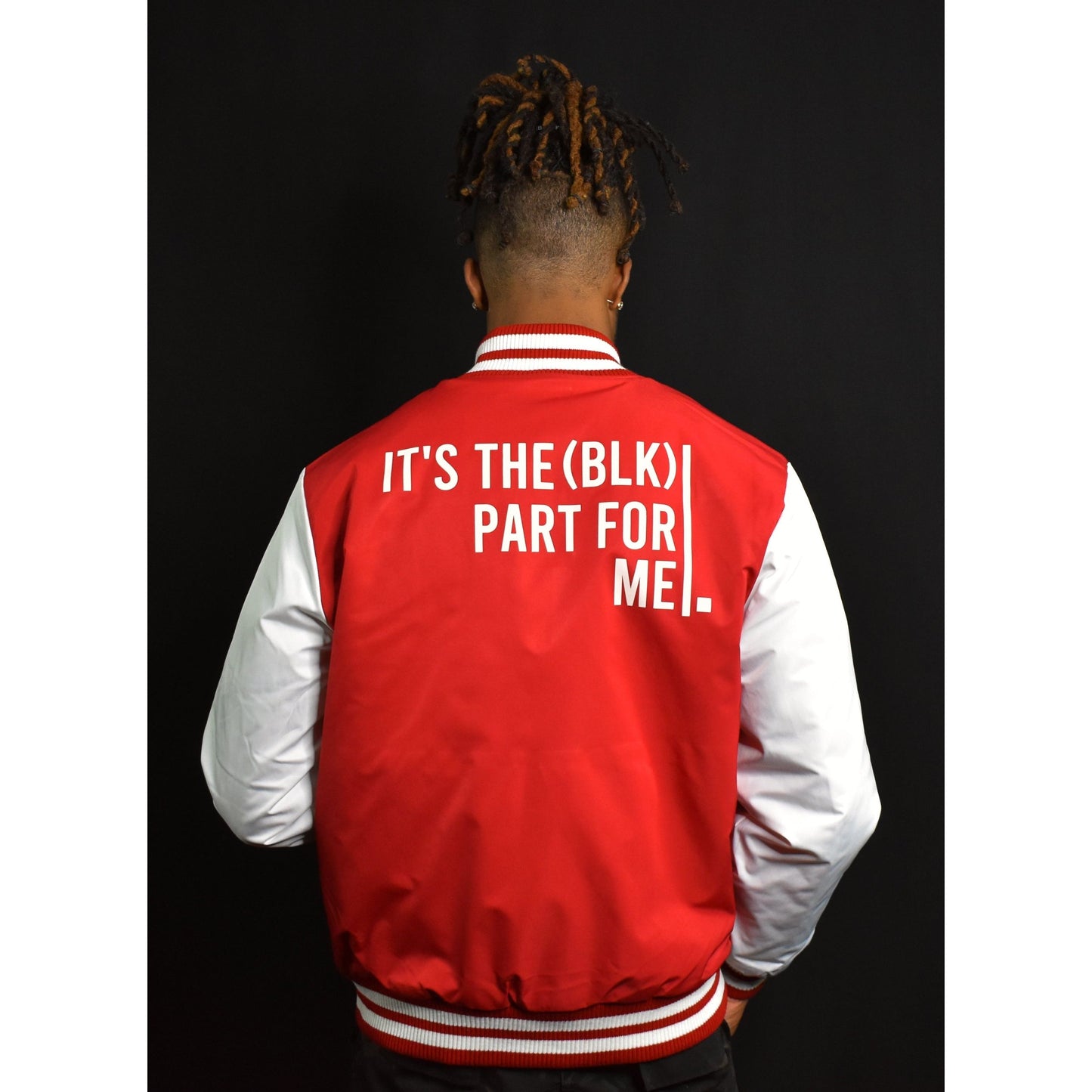 Peppermint Varsity Jacket