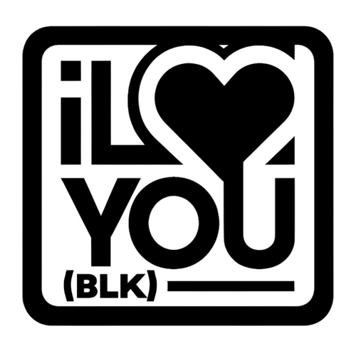 I LUV YOU (BLK) 
